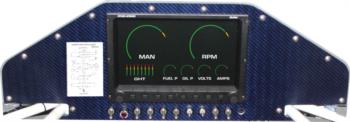 Instrument Panel 3 rc digital decal